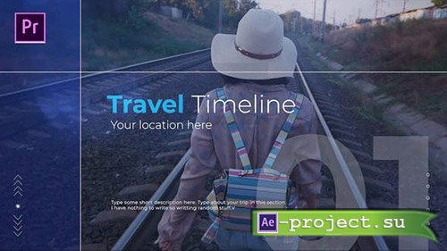 Videohive: Travel Timeline - Premiere Pro Templates 