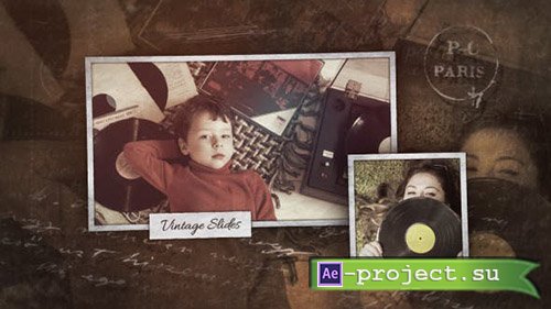 Videohive: Vintage Slideshow 21305165 - Project for After Effects
