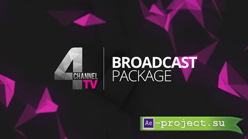 Videohive: 4TV Broadcast Package - Project for After Effects