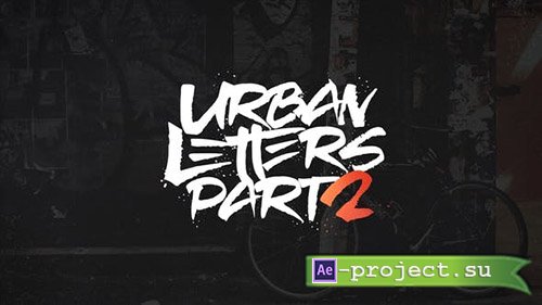 VideoHive: Urban Letters 2 23203427 - Project for After Effects
