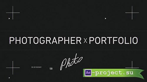 Videohive: Photographer Portfolio - Project for After Effects   