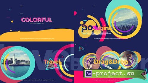 Videohive: Colorful Opener 22388556 - Project for After Effects 