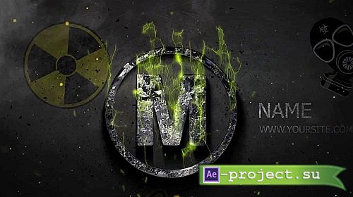 Toxic Atom Logo 230672 - After Effects Templates