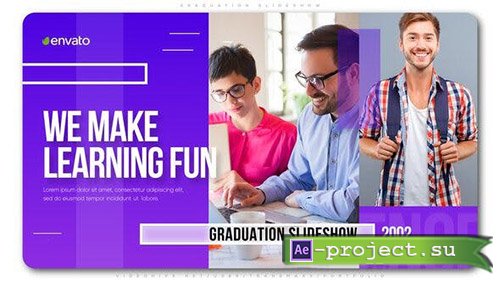 Videohive: Graduation Slideshow 24119735 - Project for After Effects 