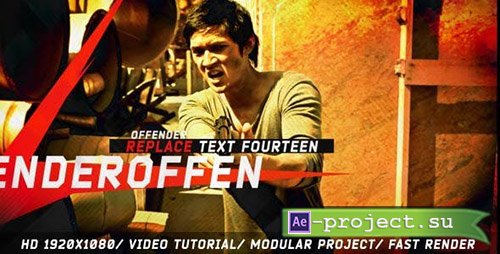VideoHive: Offender-Grunge Promo - Project for After Effects 
