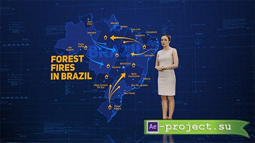 Videohive: Broadcast Maps Package 11817992 - Project for After Effects
