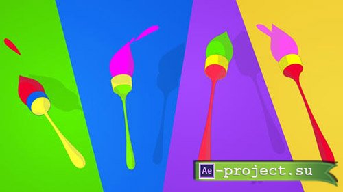 Videohive: Playful Brush logo - Project for After Effects