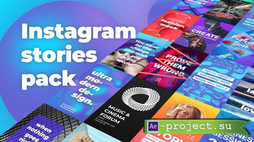 Videohive: Instagram Stories Pack - Project for After Effects 