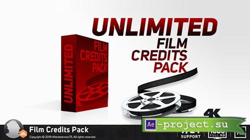Videohive: Film Credits Pack 11227612 - Project for After Effects