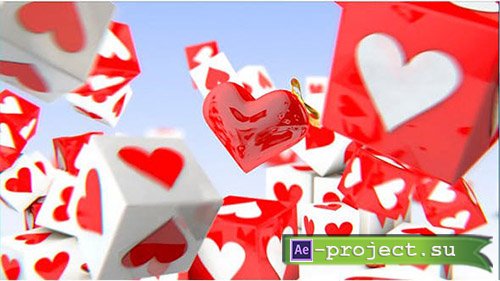 Videohive: Valentines Day Card  14382074 - Project for After Effects