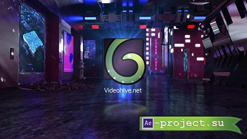 Videohive: Cyberpunk Logo Reveal 23309154  - Project for After Effects 