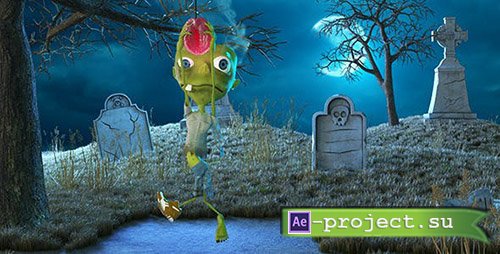 Videohive: The Halloween Zombie - Project for After Effects 