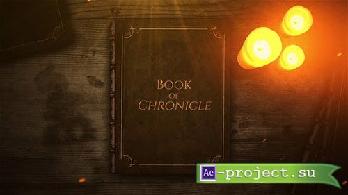 Videohive: Book of Chronicle - Project for After Effects 