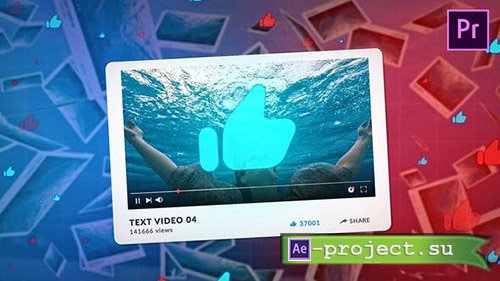 Videohive: YouTube Promo 24747632 - Premiere Pro Templates 