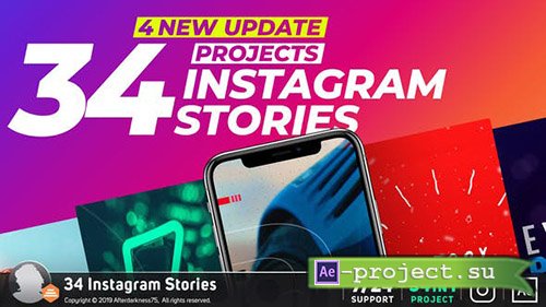 Videohive: Instagram Stories V.7 - 22798802 - Project for After Effects
