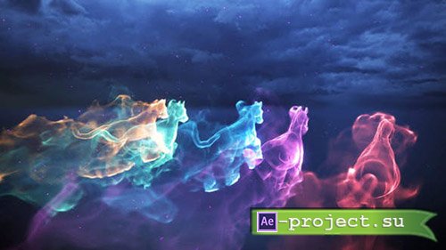 Videohive: Horse Particle Trails Logo - Project for After Effects 