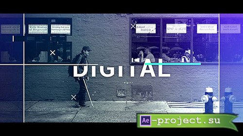 Videohive: Glitch Intro 19544478 - Project for After Effects 