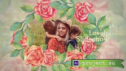 Videohive: Lovely Slideshow 24769210 - Project for After Effects