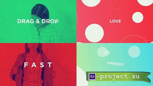 Videohive: Fast Opener - Circle - Project for After Effects 