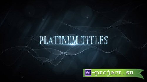 Videohive: Platinum Luxury Titles - Project for After Effects 