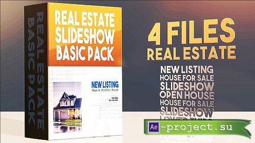 Real Estate Slideshows Basic Pack 295010 - After Effects Templates