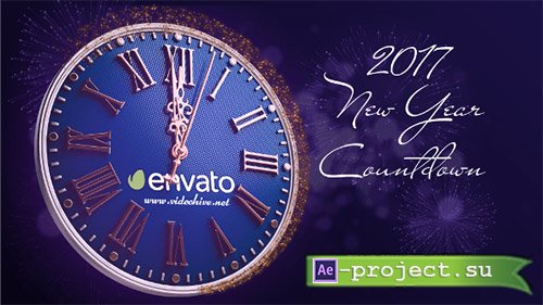 Videohive: New Year Countdown 2017 - 19134302 - Project for After Effects 