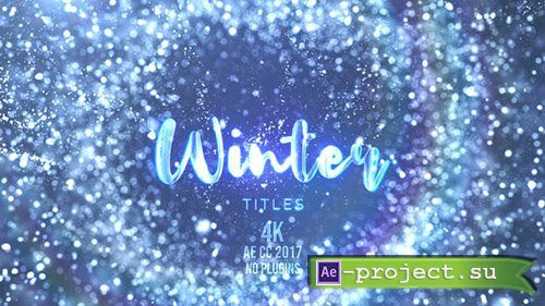 Videohive : Winter Snow Titles - Project for After Effects 
