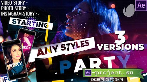 Videohive: The Music Party 23754147 - Project for After Effects 