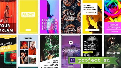 Instagram Stories 301789 - After Effects Templates