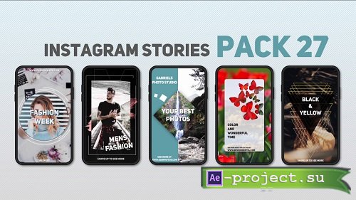 Instagram Stories Pack 27 - 301926 - After Effects Templates