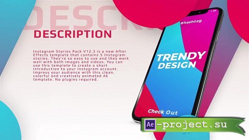 Instagram Stories V12.3 302942 - After Effects Templates