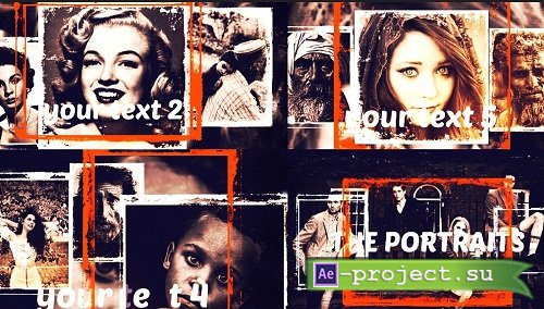 The Portraits Opener 302875 - After Effects Templates