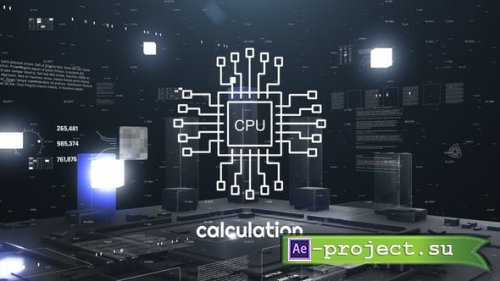 Videohive: High Technology or Science Opener - Project for After Effects 