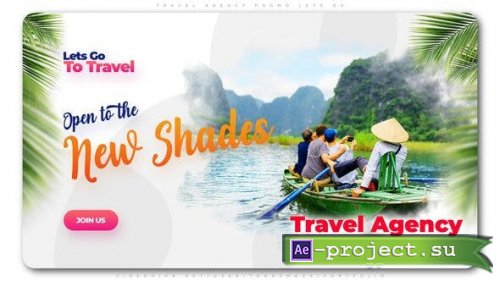 Videohive: Travel Agency Promo Lets Go - Project for After Effects