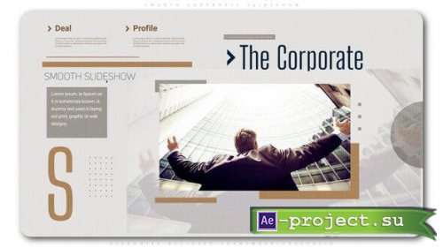 Videohive - Smooth Corporate Slideshow - 24793472 - Project for After Effects