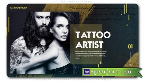 Videohive - Tattoo Artist Promo - 24294939 - Project for After Effects