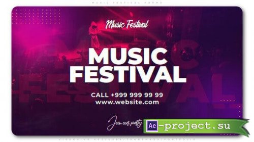 Music Festival Promo - 24305730 - Project for After Effects