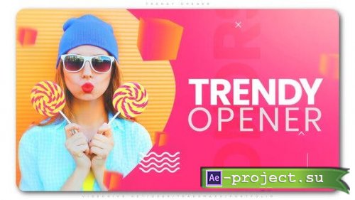 Videohive - Trendy Opener - 24044488 - Project for After Effects