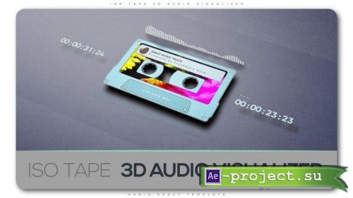 VideoHive ISO Tape 3d Audio Visualizer 21753733 - Project for After Effects