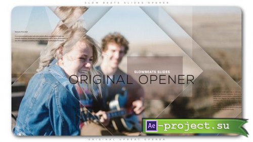 VideoHive Slow Beats Slides Opener 21824432 - Project for After Effects