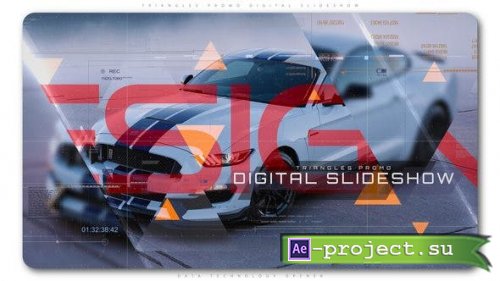 VideoHive: Triangles Promo Digital Slideshow 22034725 - Project for After Effects