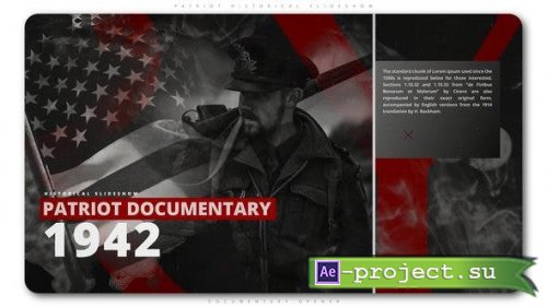 Videohive - Patriot Historical Slideshow - 22098040 - Project for After Effects
