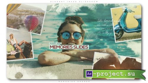 Videohive - Elegant Inked Memories Slideshow - 22392842