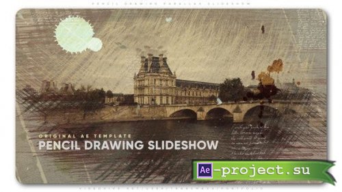 VideoHive: Pencil Drawing Parallax Slideshow 23322955 - Project for After Effects