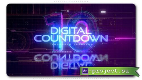 VideoHive: Digital Countdown 23709123 - Project for After Effects