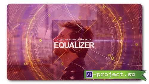 VideoHive: Equalizer Music Reactor Slideshow 19501088 - Project for After Effects