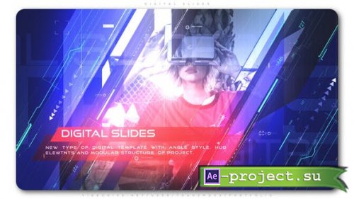 VideoHive: Digital Slides 23582278 - Project for After Effects