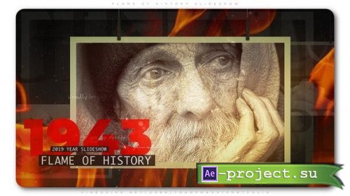 VideoHive: Flame of History Slideshow 23509014 - Project for After Effects