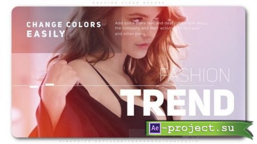 VideoHive: Fashion Clean Opener 23477325 - Project for After Effects