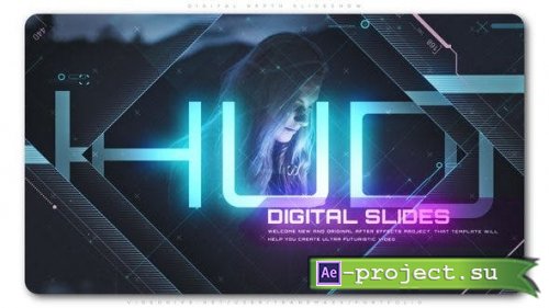 VideoHive: Digital Depth Slideshow 23476558 - Project for After Effects